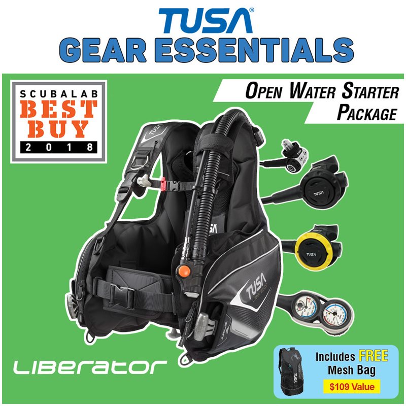 Liberator Open Water Starter Package (w/ RS-1001 DIN)