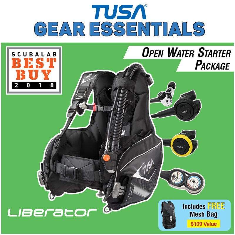 Liberator Open Water Starter Package (w/ RS-1001)