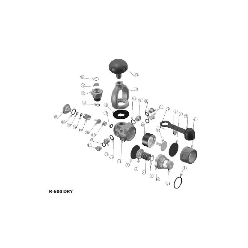 R-600 Dry 1st Stage